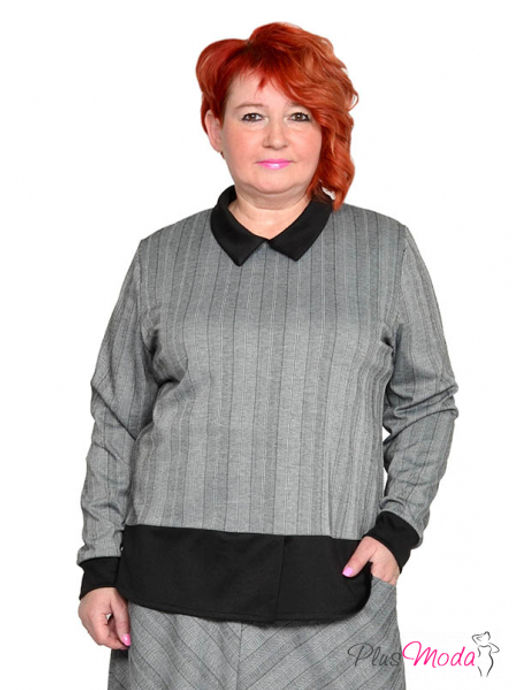 Туника Модель №1841 размеры 44-84 - Plusmoda фото 8