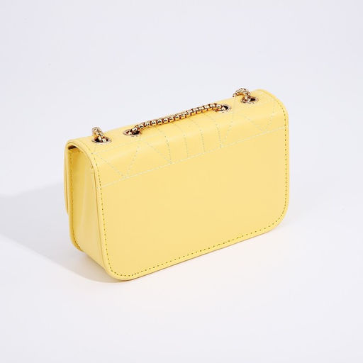 Сумка-мессенджер на клапане, цвет жёлтый - Simaland фото 4