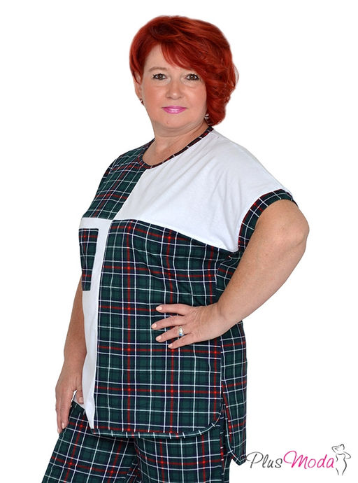 Туника Модель №1654 размеры 44-84 - Plusmoda фото 3
