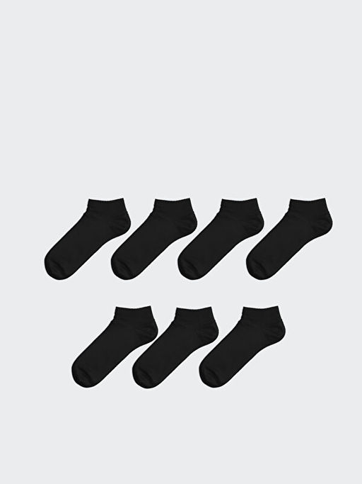 D?z Erkek Patik ?orap 7li