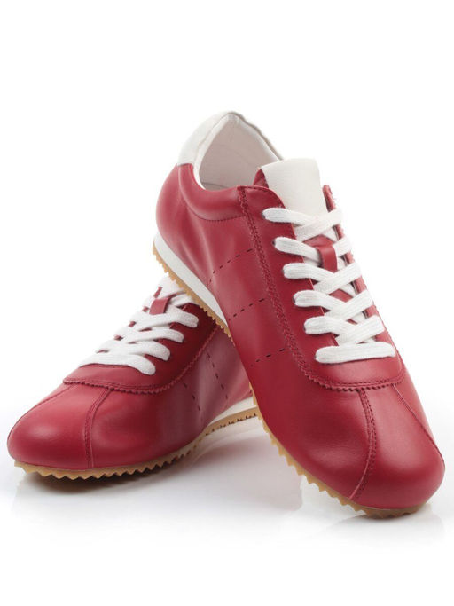 03-908397-5 RED Кеды женские (натуральная кожа)