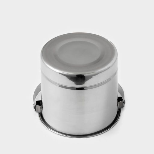 Ведро для льда из нержавеющей стали, 1.3 л, 14.5×12.5 см