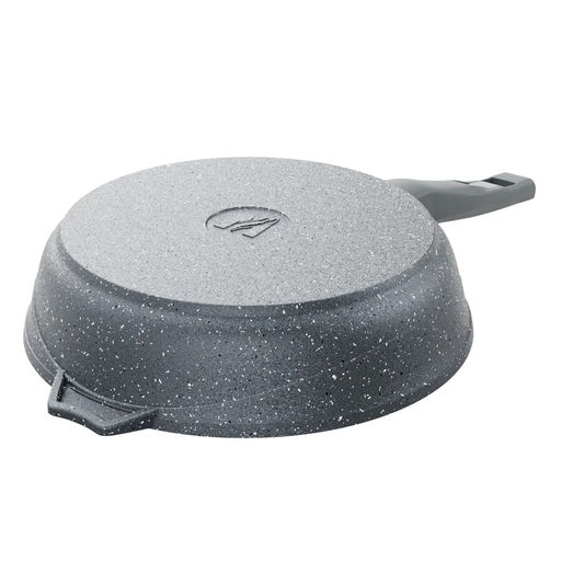 ГРАНИТ Сотейник 24см с несъемн. руч. без крышки, арт. 243701