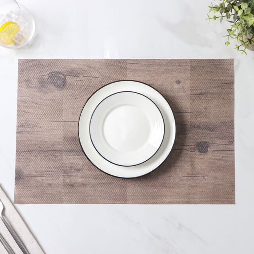 Набор салфеток сервировочных Доляна Дерево, 4 шт, 4530 см, цвет коричневый  фото 2