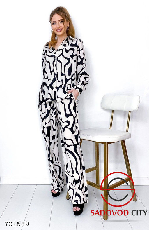 Женский брючный костюм двойка - Bruno фото 3