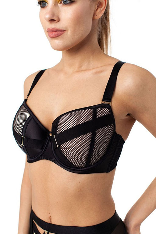 Бюстгальтер на поролоне Mesh 54101