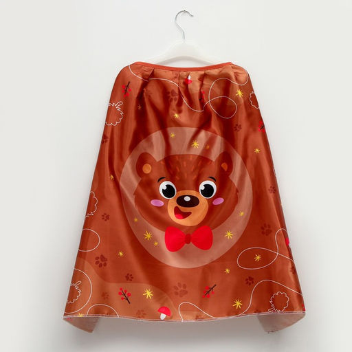 Карнавальный костюм «Новогодний медведь»: плащ, маска