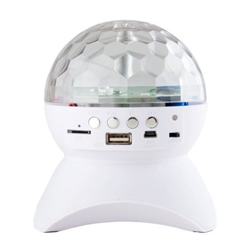 Проектор диско-шар светодиодный классический музыкальный/NA-149-7/уп 60/USB порт/слот для TF-карты/AUX разъем/Bluetooth/встроенный динамик - ГалеонТрейд фото 2