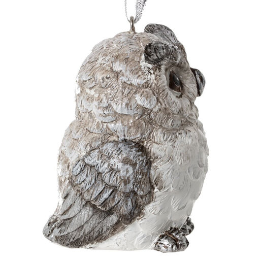 Фигурка декоративная подвесная "Сова", L7 W7 H8,5 см