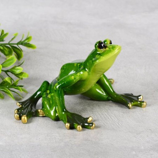 Цена за 4 шт. Фигурка Лягушка 6 см / YX9001 /уп 4/64/ - Галеонтрейд фото 5