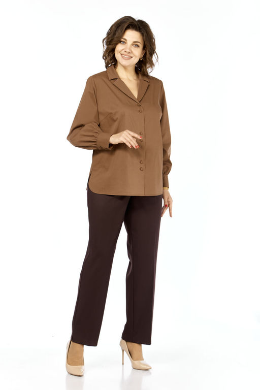 Костюм Элль стиль 2408-Р шоколад