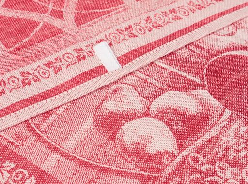 7с-128ЯК 50*70 Полотенце "Дары осени" цв. бордо