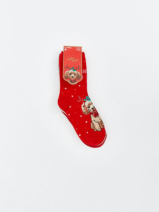 Y?lba?? Temal? K?z ?ocuk Soket ?orap 3l?