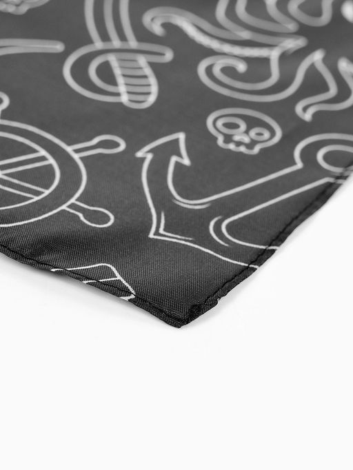 Бандана пиратская "Жизнь пирата" 50 х 50 см