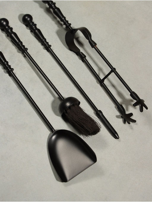 Каминный набор Дом сталь, 4 предмета, 11х11х46 см - Simaland фото 5