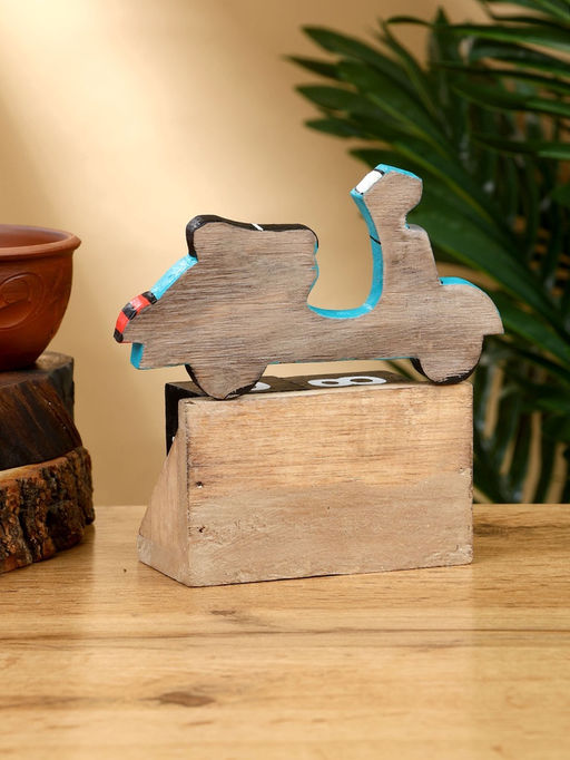 Календарь настольный Мопед, 145.514.5 см, дерево, бирюзовый - Simaland фото 3