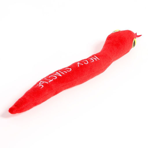Мягкая игрушка Несу счастье, змея, красная, 27 см - POMPOSHKI фото 4