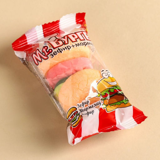 Маршмеллоу-бургер Ты не сможешь устоять, 18 г. - Simaland фото 3