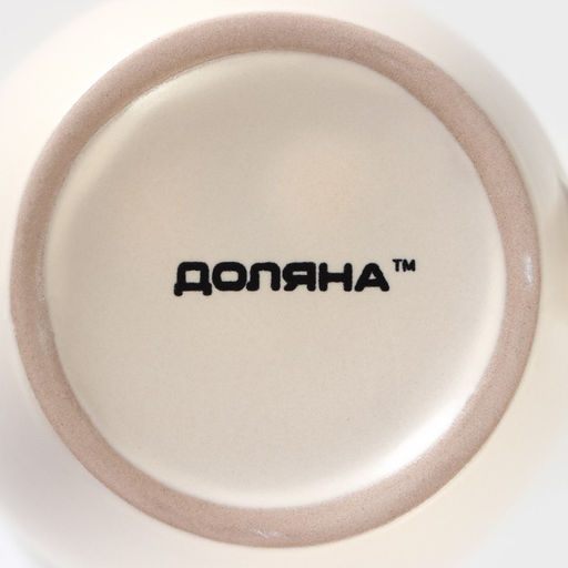 Кружка Доляна «Пастель. Крем-брюле», 360 мл, керамика, бежевая