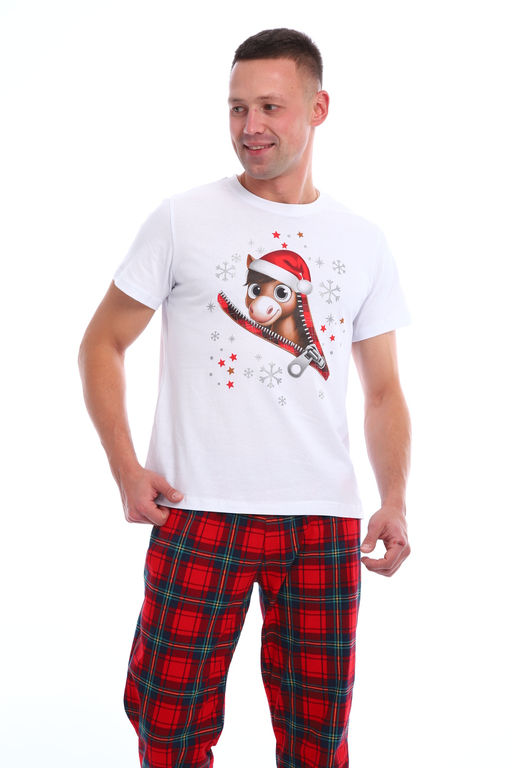 Пижама женская новогодняя Лошадка