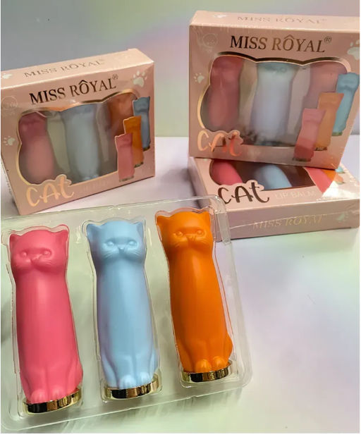Бальзам для губ в наборе 3pcs Кошечки - 1000 деталей фото 3
