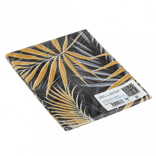 Наволочка 50х70см "Ночь в тропиках", с клапаном-запахом, бязь 121г/м2, хлопок 100%, упаковка ПП 22х30см, "Домашняя мода" (Россия)