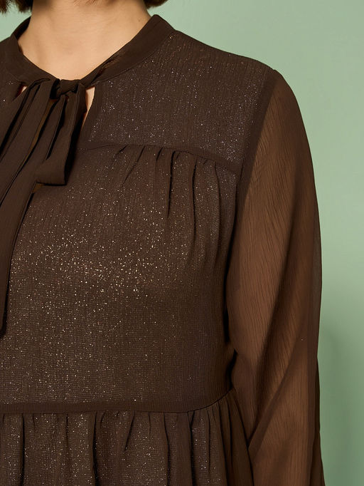 Платье 0060-2а шоколад - Aquarell фото 35