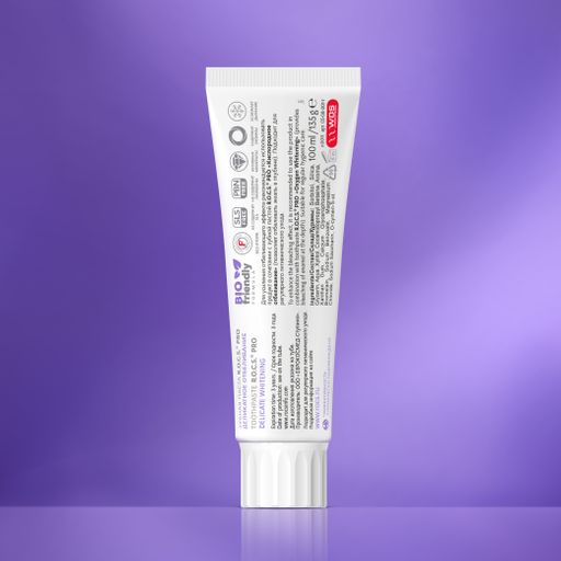 Зубная паста R.O.C.S. PRO. Деликатное Отбеливание, Fresh Mint, 135 гр РОКС  фото 5