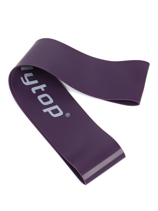 Фитнес-резинка ONLYTOP, 30×5×0.11 см, нагрузка 10 кг, цвет МИКС