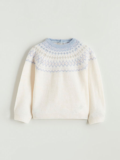 Bisiklet Yaka K?z ?ocuk Kazak