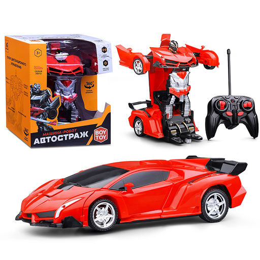Машина-робот "Автостраж- Гром" на р/у ,27 MHz, в коробке