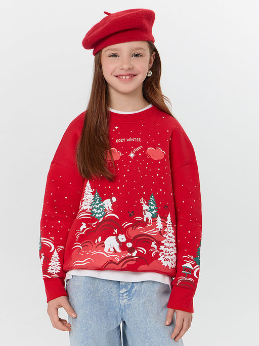 СВИТШОТ ДЛЯ ДЕВОЧЕК