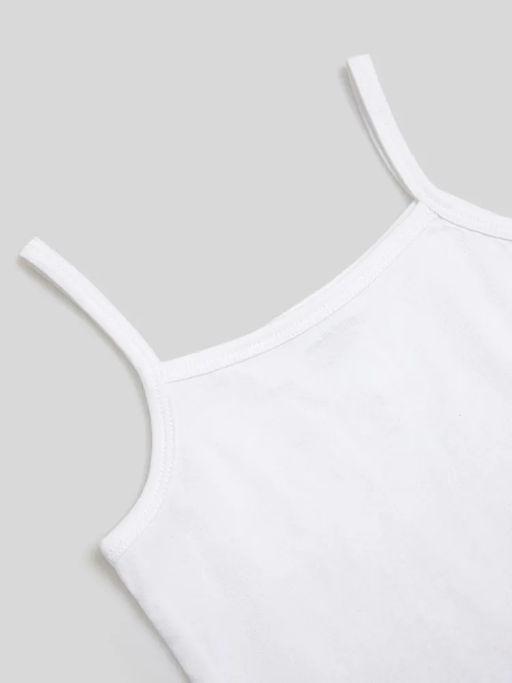 Майка детская для девочек Acoola Brassy белая фото 2