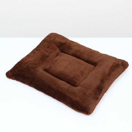 Матрас для животных, двухсторонний, 42 х 34 см, коричневый - Пижон фото 3