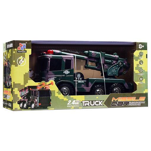 Машина "Военный грузовик" р/у, 27 MHz. в коробке