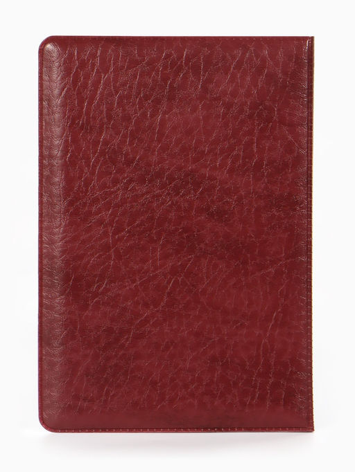 Обложка Удост. Личности офицера 8,6*0,3*12,4 см, Иск кожа, Герб золото, бордовый