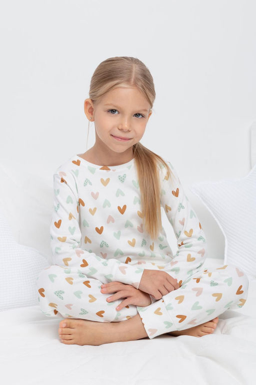 К 1552/24/конфетти из сердечек на сахаре пижама дет