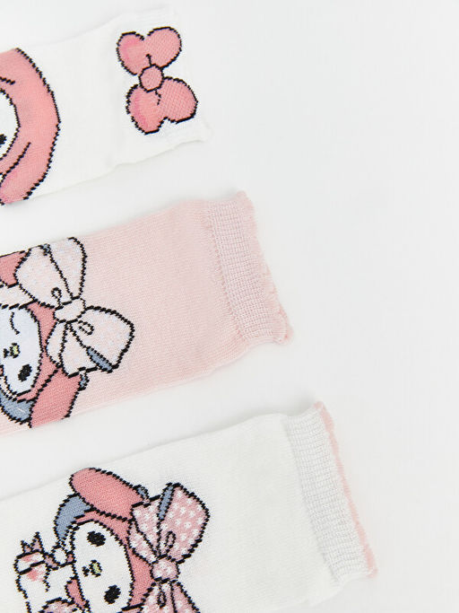 My Melody Desenli K?z ?ocuk Patik ?orap 5li