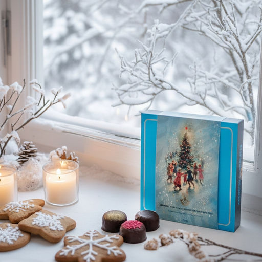 Ассорти шоколадных конфет Хоровод у ёлки - ПУРПУР фото 4