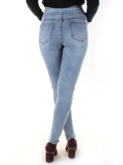 0007 Джинсы женские зауженные YTD JEANS