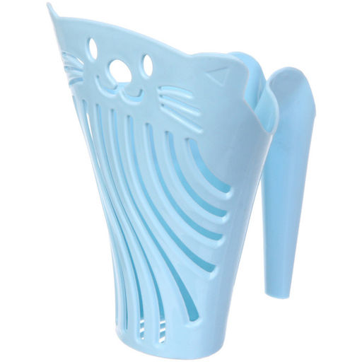 Цена за 3 шт. Совок - ковш для кошачьего туалета "ДОНКОТТИКО", цвет голубой, 17*12см (лейбл)