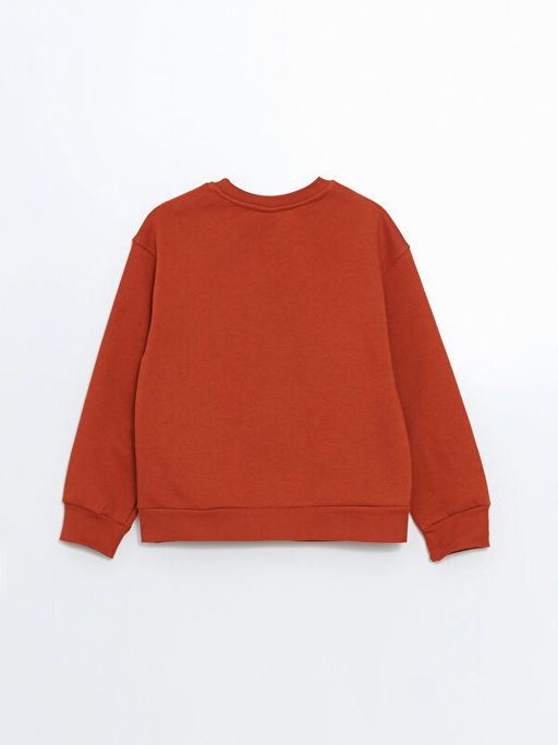 Bisiklet Yaka K?z ?ocuk Sweatshirt - Waikiki фото 3