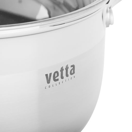 Кастрюля VETTA Берн 18*11 см 2,6 л со стекл. кр., индукция арт. 822-100