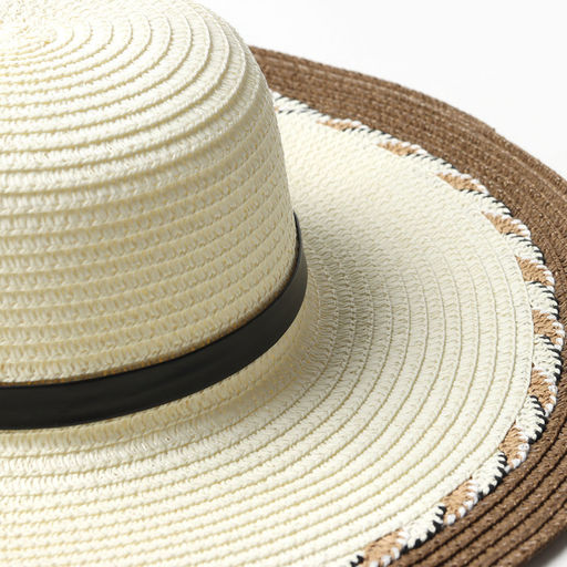 Шляпа женская MINAKU с широкими полями, коричневая, размер 58