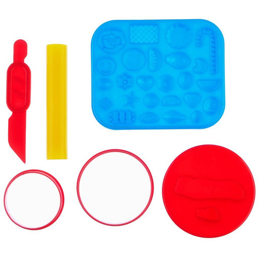 Игровой набор для лепки Чудесные десертики Маша и Медведь, 4 баночки с пластилином  фото 5