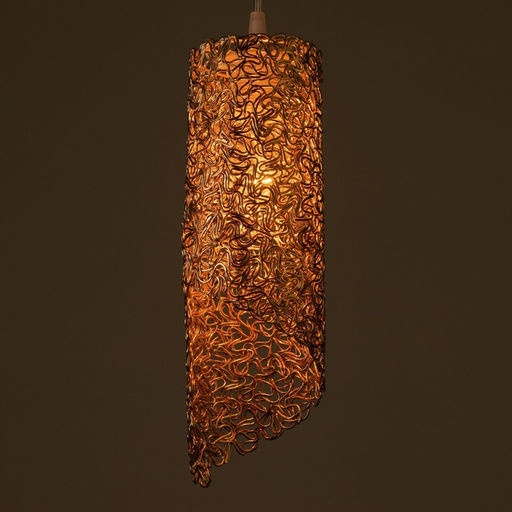 Светильник BayerLux «Сканди» Е27 40 Вт шампань 10×10×32-150 см