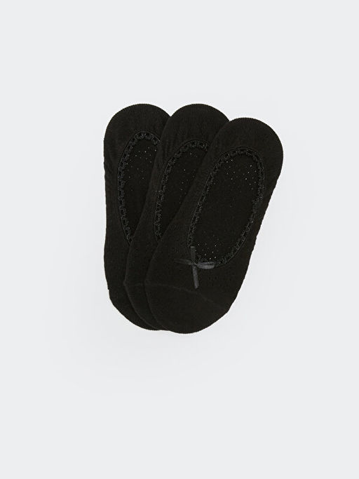 Fiyonk Detayl? Kad?n Babet ?orap 3l?