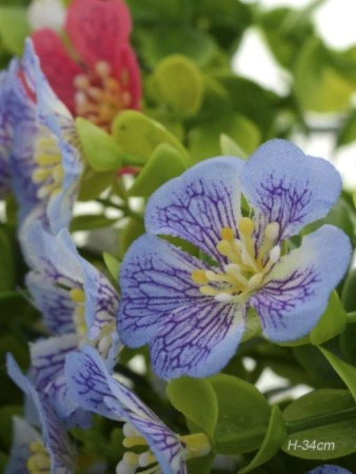 Цветок искусственный 34 см 5 веток / 254-10 /уп 600/ - Галеонтрейд фото 2