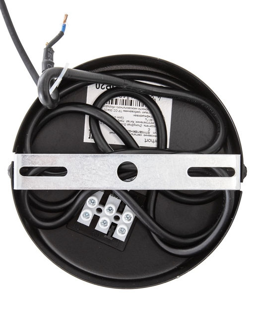 Светильник подвесной G71158/1, 1хE27, 40 Вт, чёрный