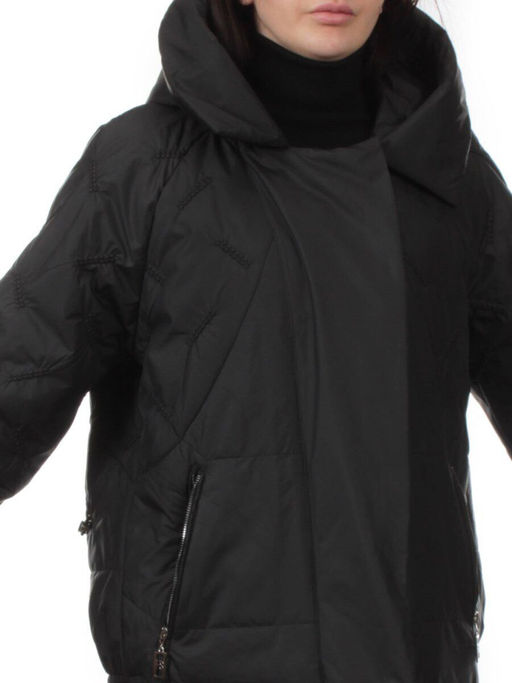 903 BLACK Куртка демисезонная женская (100 гр. синтепон) - Fashion фото 2
